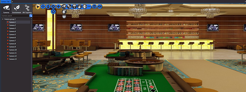 nupsys, nusim, 3d visualization, casino security, surveillance and gambling facilities