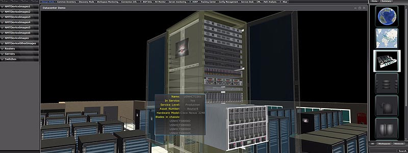 nupsys, nuviz, 3d visualization, infrastructure, data center, for enterprise, carriers and government