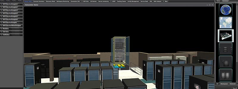 nupsys, nuviz, 3d visualization, infrastructure, data center, for enterprise, carriers and government
