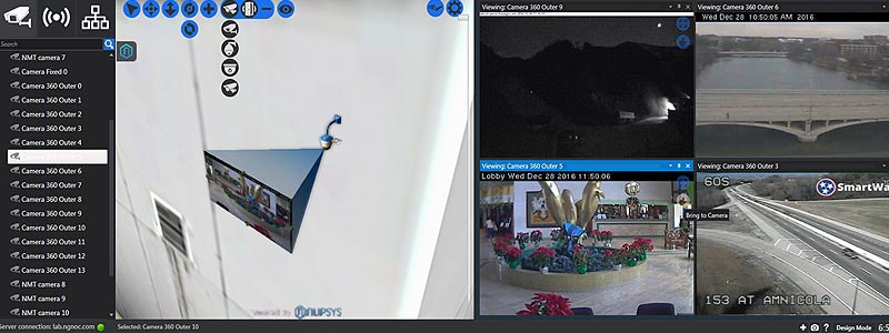 nupsys, nusim, 3d visualization, real-time, physical security for enterprise, carriers and government