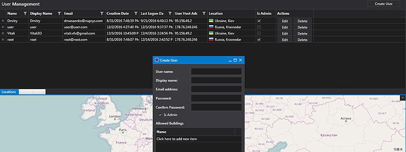 nupsys, nusim, 3d visualization, real-time, physical security for enterprise, carriers and government