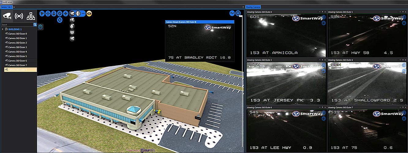nupsys, nusim, 3d visualization, real-time, physical security for enterprise, carriers and government