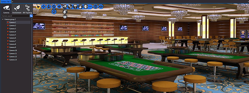 nupsys, nusim, 3d visualization, casino security, surveillance and gambling facilities