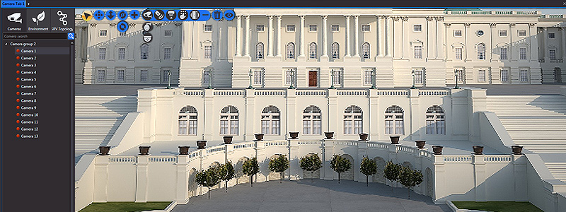 nupsys, nusim, 3d visualization, government security, government offices and embassies