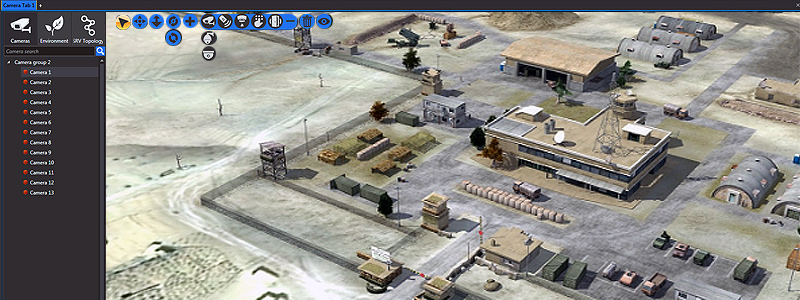 nupsys, nusim, 3d visualization, military instalations, bases, training camps