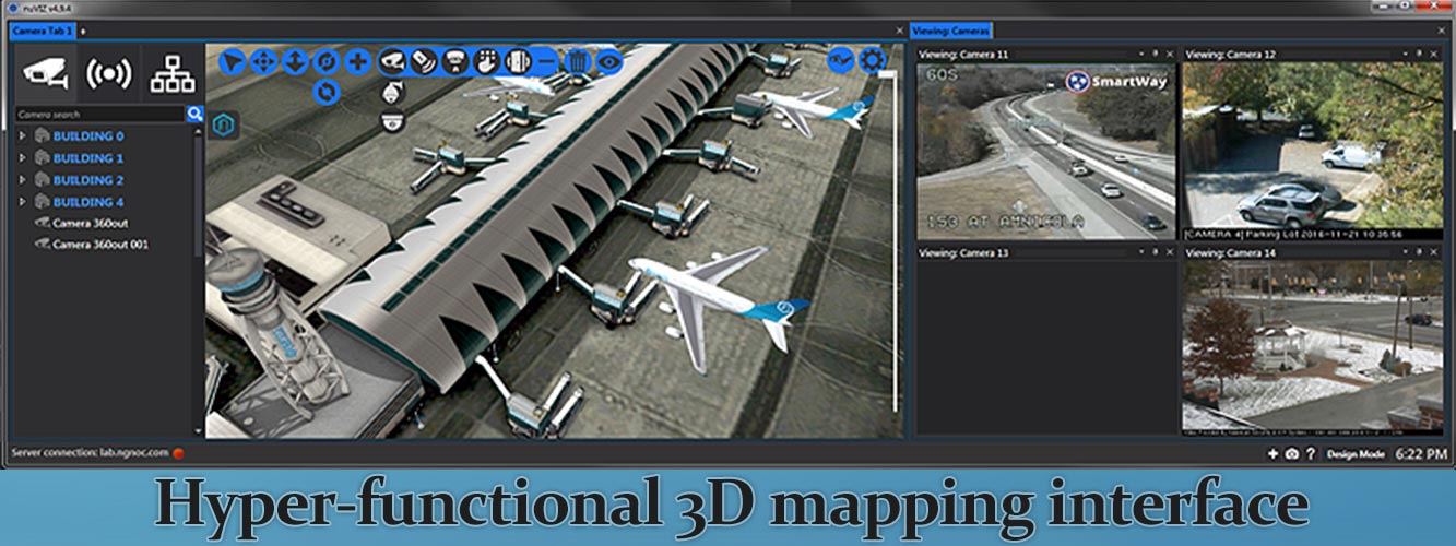 nupsys, nusim, 3d visualization, real-time, physical security for enterprise, carriers and government