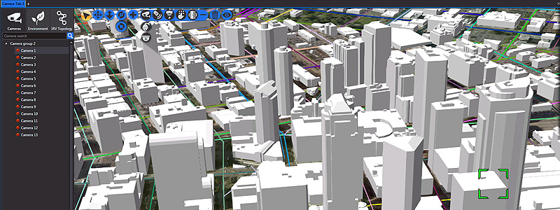 nupsys, nusim, 3d visualization, smart cities, intelligent infrastructures, applications for cities